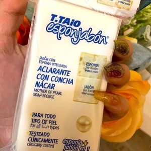 Mother of Pearl Soap Sponge 2 in 1